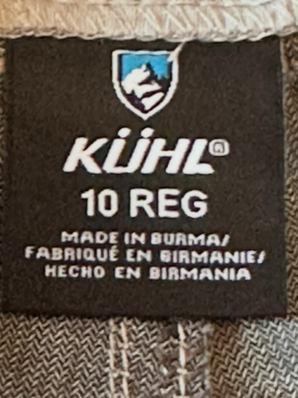 Kuhl Cabo Linen Blend Pants Women’s Size 10 Gray Style 6272 UPF 50+ Pockets Grey - Picture 4 of 16